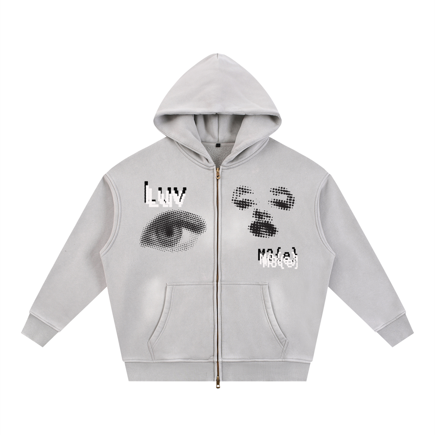 W1RL"LUV" Zip Up Jacket