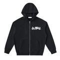 W1RL "logo”Zip Up Hoodie