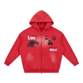 W1RL"LUV" Zip Up Jacket