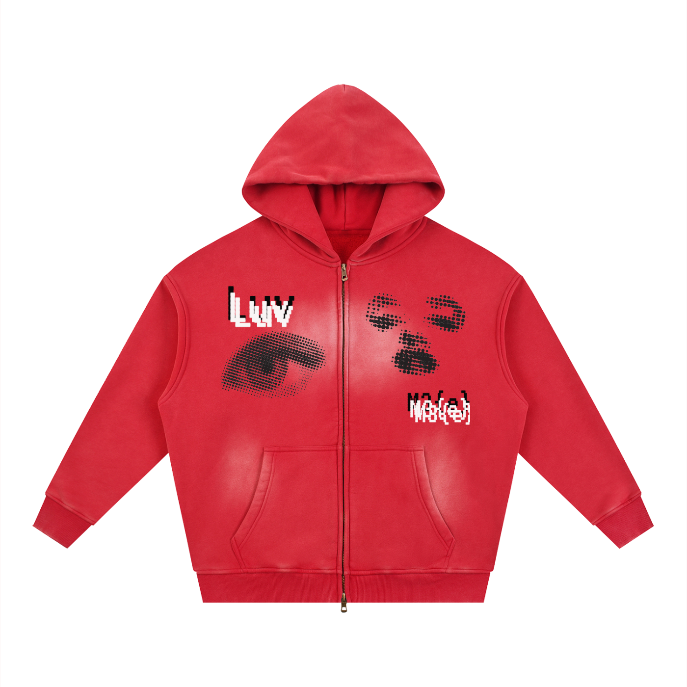 W1RL"LUV" Zip Up Jacket